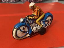 Jouet Ancien en Tôle Moto a Friction PN Cord Germany