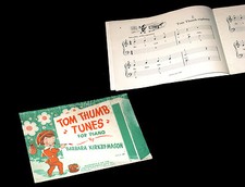 Tom Thumb Tunes for piano 1953 Barbara Kirby-Mason partition piano chant
