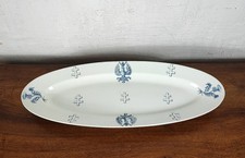 ancien plat long ovale en