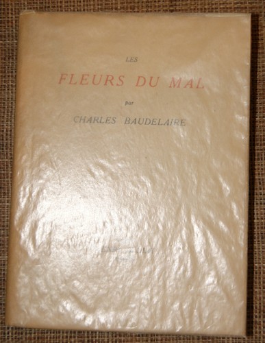 Baudelaire les fleurs - baudelaire, du