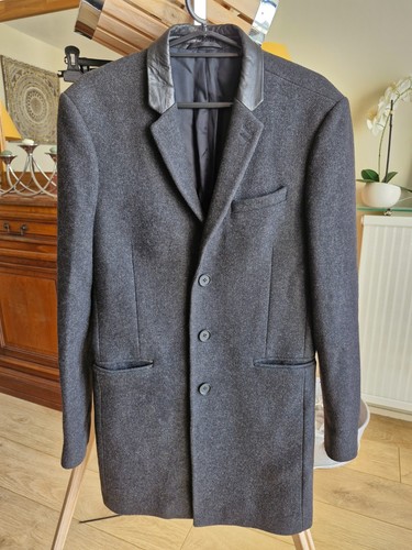 Superbe caban laine col - superbe,