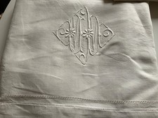 drap ancien en lin