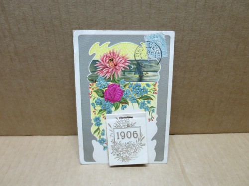 Bonne annee carte fantaisie - annee,