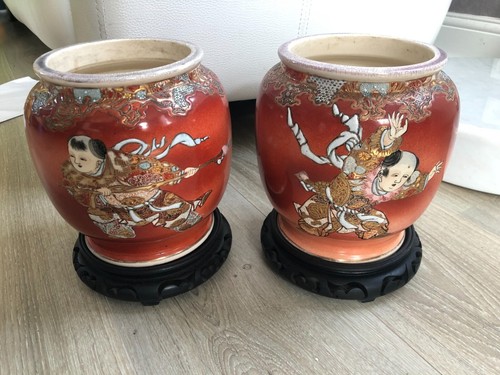 Paire vases art - paire,