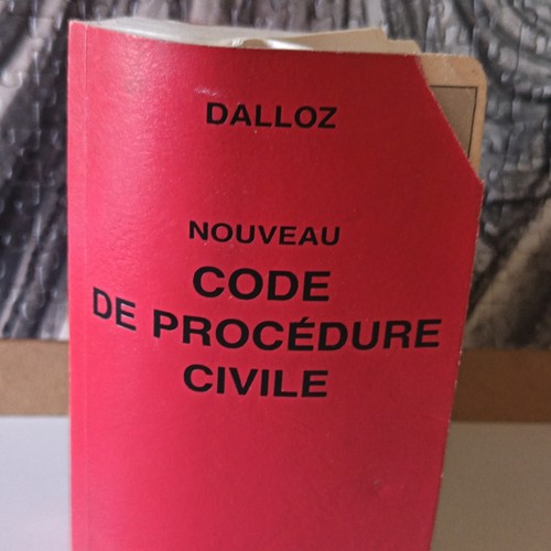 Dalloz nouveau code - dalloz, de