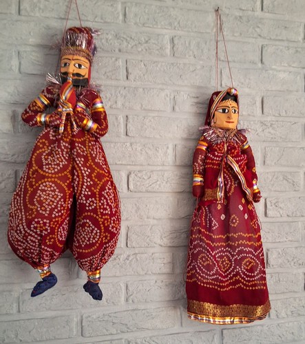 Couple marionnettes - de,