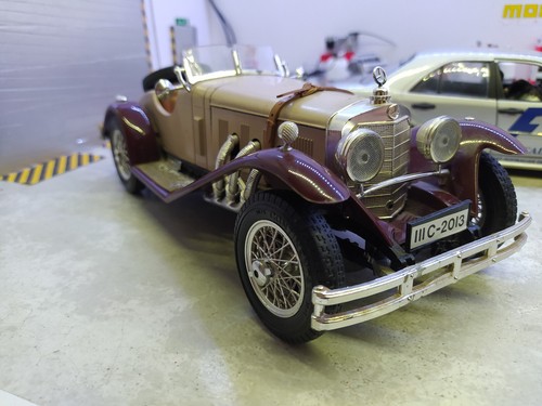 Mercedes benz ssk - 1/18, mercedes-benz