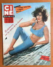 ►CINE REVUE 31/1962-SYLVIA SORENTE-CECILE AUBRY-MEDHI-WILLIAM HOLDEN-PIAF-BARDOT