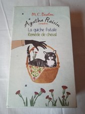 COFFRET SOUS BLISTER AGATHA RAISIN  LA QUICHE FATALE  REMEDE DE CHEVAL