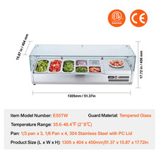 Saladette Réfrigérée À