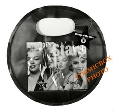 Sac à main femme rond MARILYN MONROE noir & photos Avenue of the Stars black bag