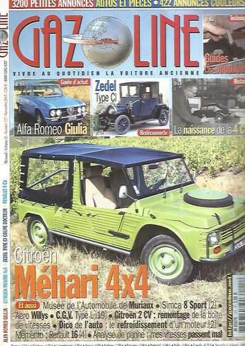 Gazoline 117 mehari - gazoline, 4x4