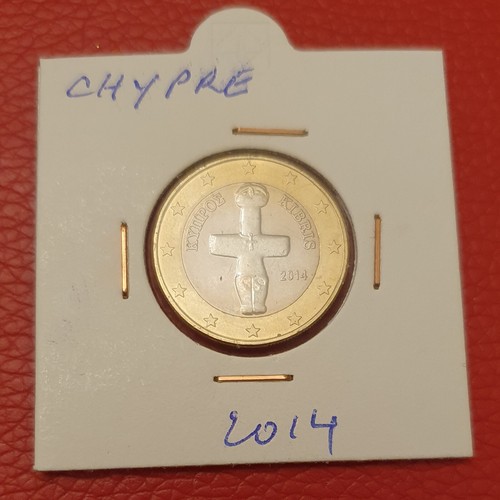 Chypre 2014 piece 1 euro - 1,