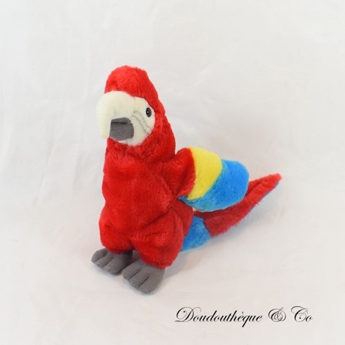 Peluche ara perroquet - peluche,