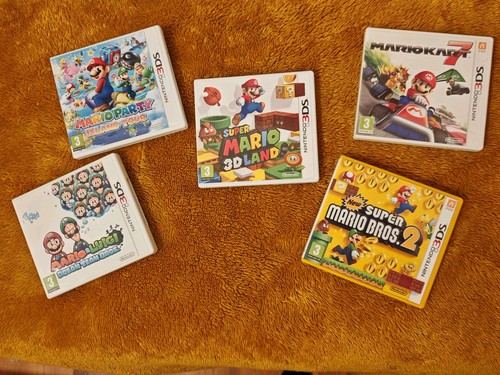 Lot jeux mario nintendo - jeux,