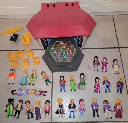 Lot playmobil discothèque - lot,