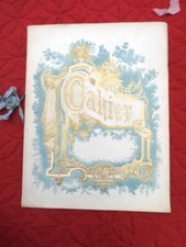 CAHIER ECOLIER Superbe Papier