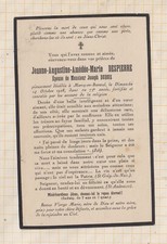 23D334 IMAGE PIEUSE  mortuaire