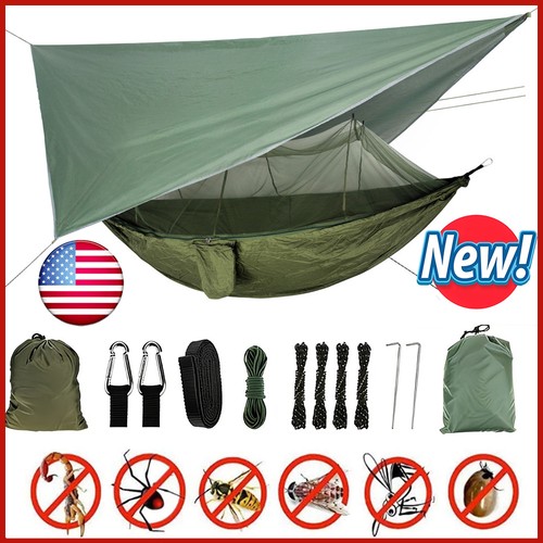 Camping hammock with - hammock, rain