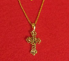 Pendentif En Croix Ouverte