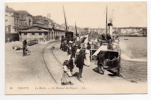 Dieppe seine maritime cpa - dieppe,