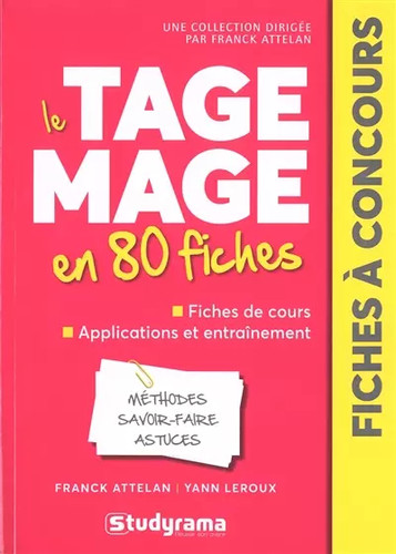 Tage mage 80 fiches - tage, en