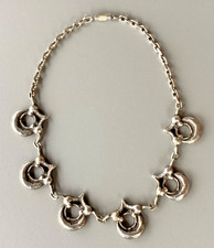 Collier bronze argenté YVONNE