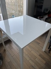 MELLTORP Table, blanc, 75x75 cm