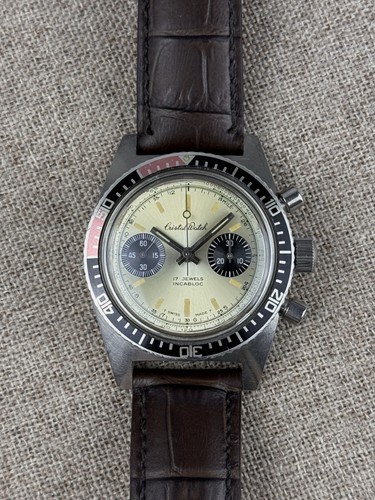 1960s skin diver chrono panda - diver,