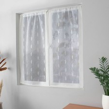 Paire voilage motif - de,