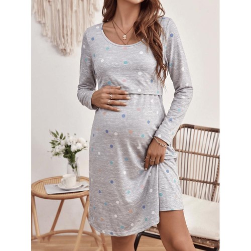 Long sleeve maternity - long,