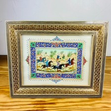 ANCIEN ET BEAU TABLEAU PERSE /