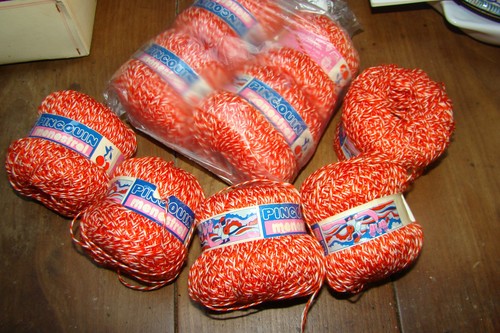 Lot pelotes fil - 9,