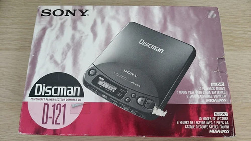 Sony discman 121 boite - discman, en