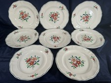 8 anciennes Assiettes creuses