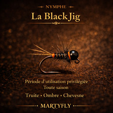 6x Nymphes Jig Hameçon H16