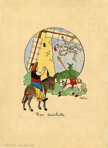 Don quichotte par henri - quichotte,