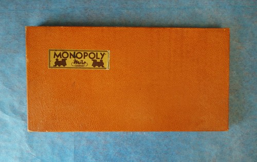 Vintage jeu monopoly miro luxe - jeu,