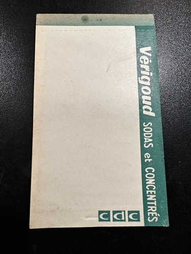 Rare petit carnet - rare, publicitaire