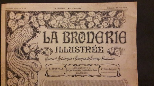 Broderie illustrée 1902 - la,