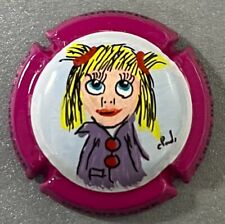 1 Capsule de champagne Peinte à La Main ALBERT DE MILLY,