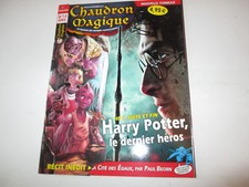 CHAUDRON MAGIQUE ...couverture HARRY POTTER  7