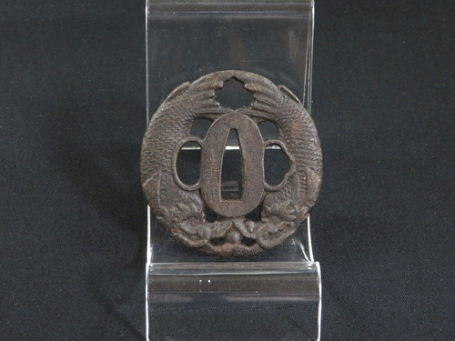 Tsuba sukashi technique - sukashi,