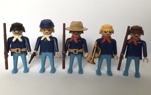 Playmobil soldats acw nordiste - soldats,