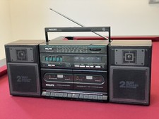 Poste Radio Cassette PHILIPS D8478 Vintage Fonctionne Boombox