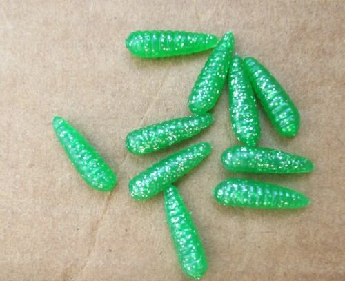 25ct green silver flake - green,