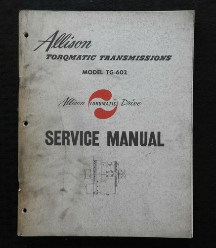 1956 detroit diesel - detroit, allison