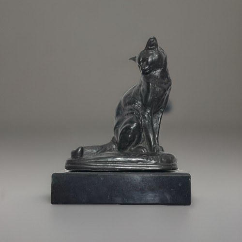 Sculpture un chat - sculpture, ,
