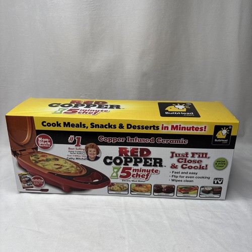 Copper red minute chef - red,