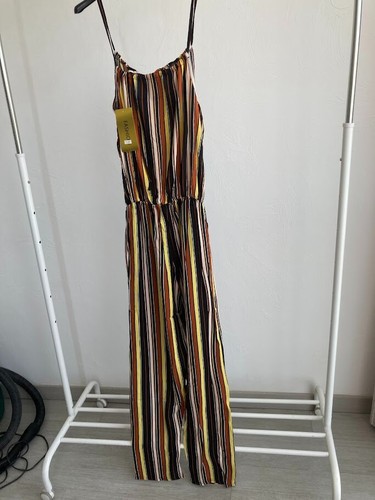 Combinaison pantalon jaune - , à